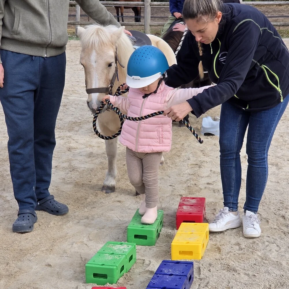 Ecole des poneys en Vendée au Poney Club de la Vie